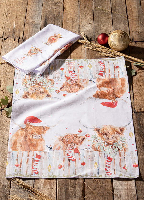 Coo Christmas 2pk Kitchen Tea Towels
