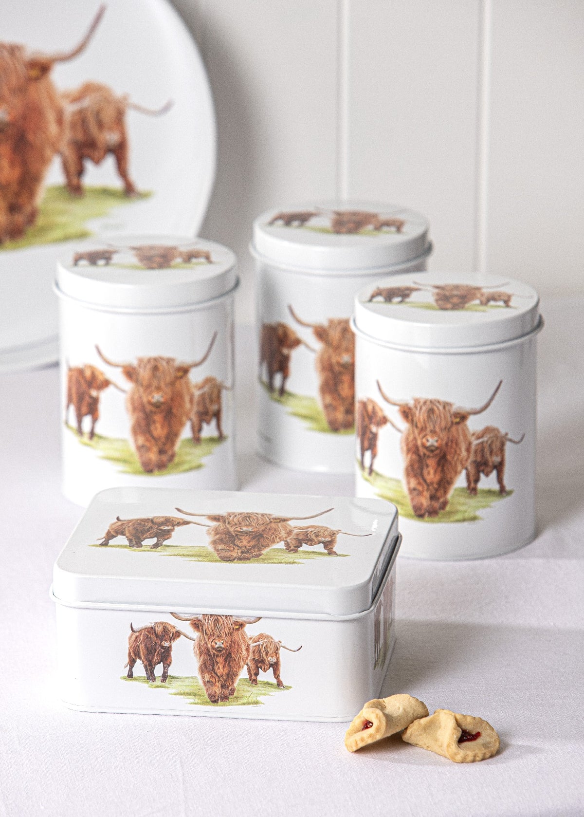 Highland Herd 3pk Canisters 