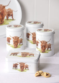Highland Herd 3pk Canisters 