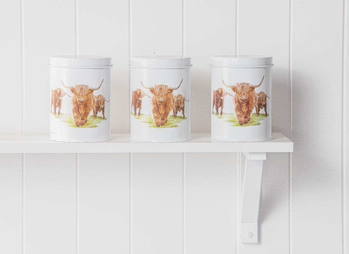 Highland Herd 3pk Canisters 
