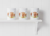 Highland Herd 3pk Canisters 