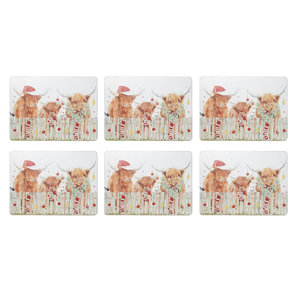 Coo Christmas 6pk Placemats
