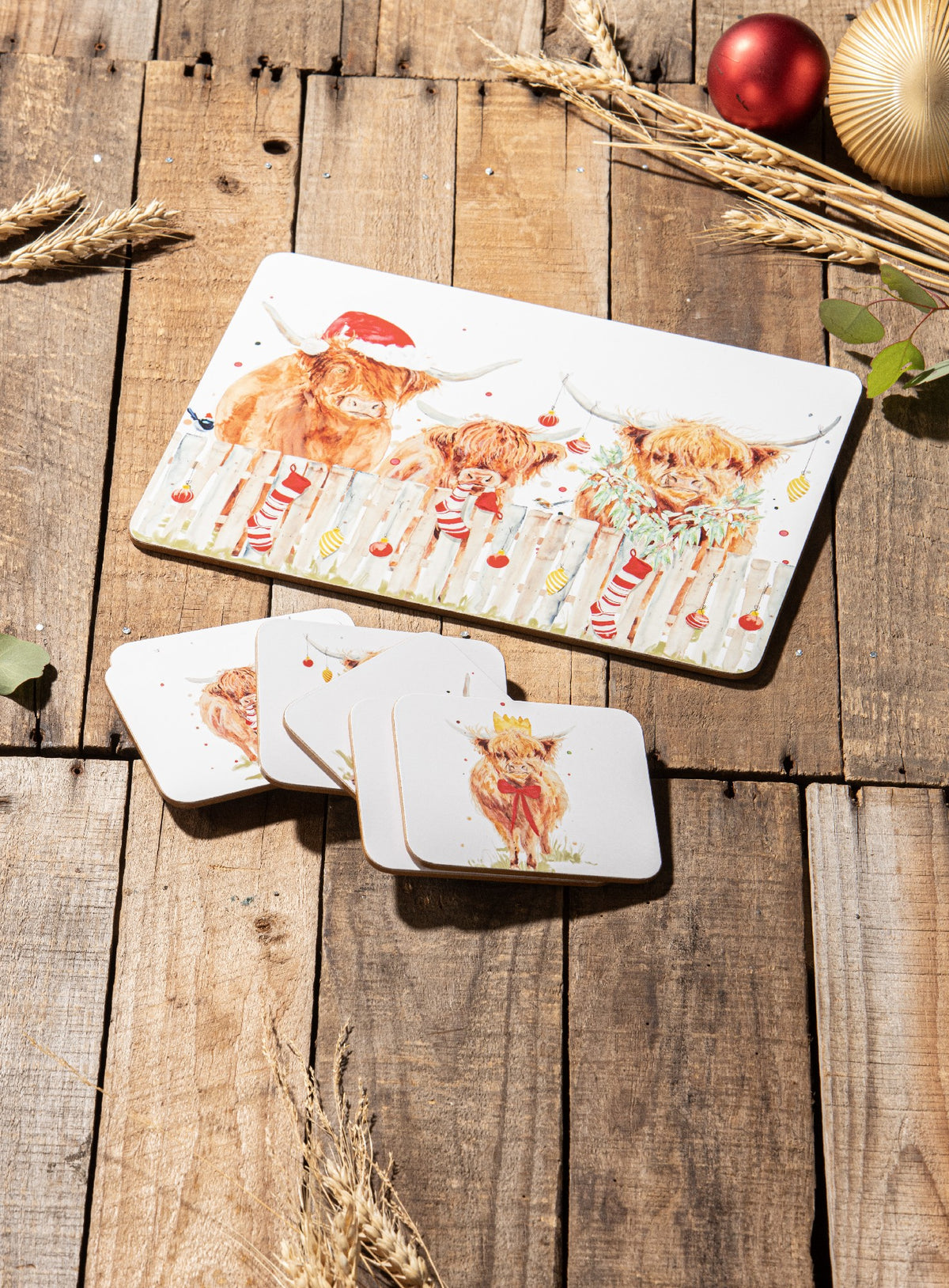 Coo Christmas 6pk Placemats