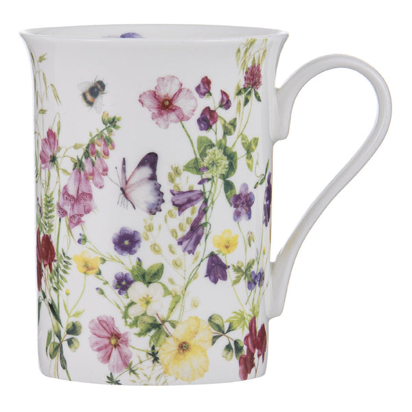 Garden Soiree Can Mug 340ml - White