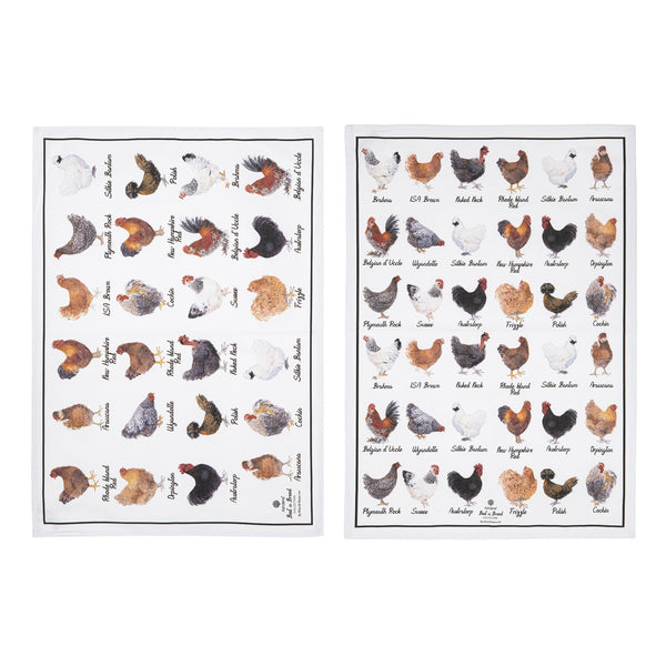 Best In Breed Chicken 2pk Teatowel