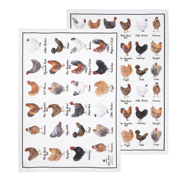 Best In Breed Chicken 2pk Teatowel