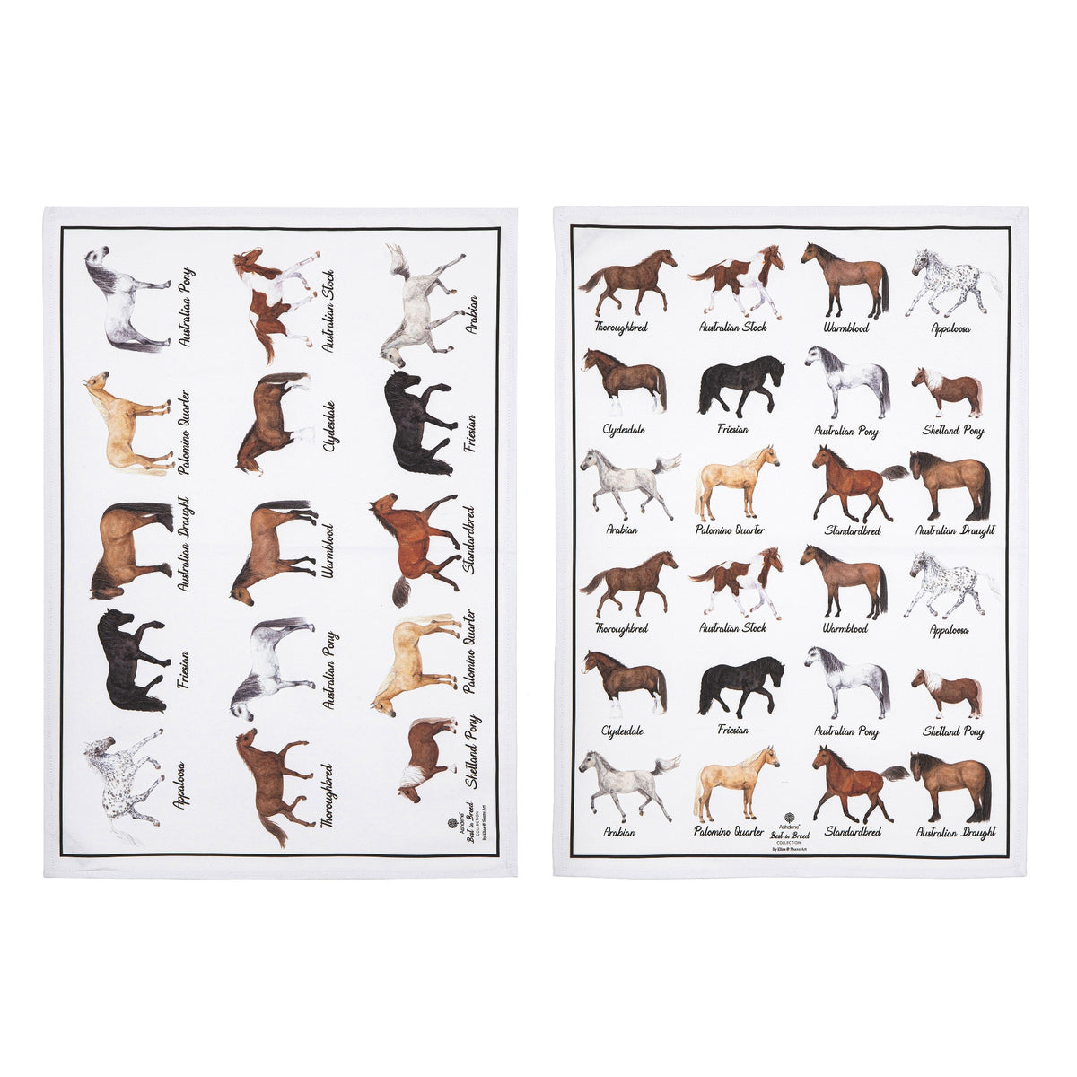Best In Breed Horse 2pk Teatowel