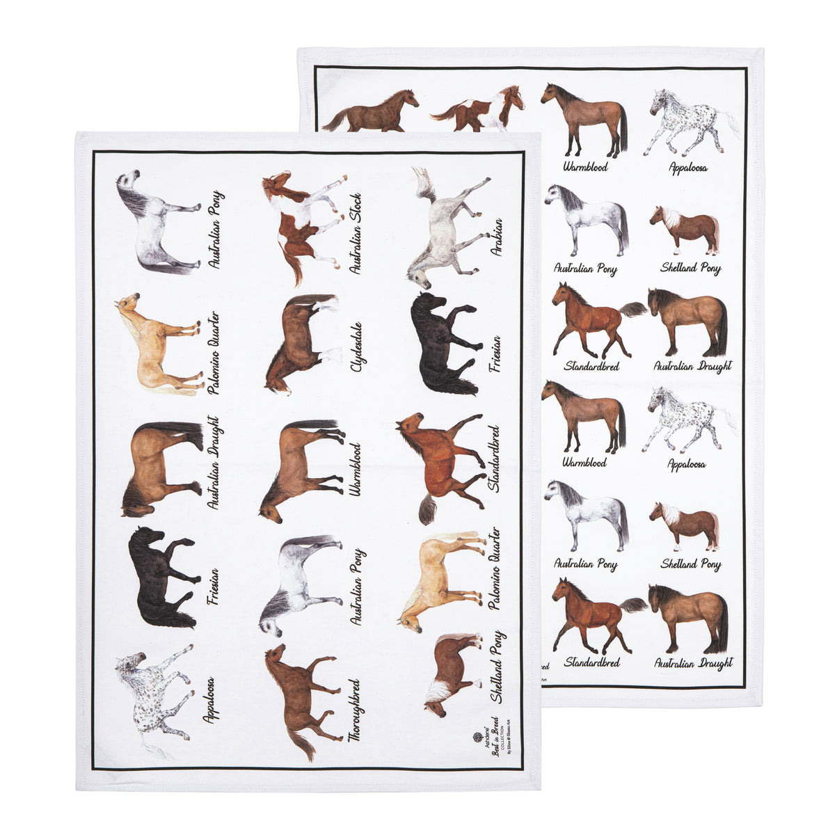 Best In Breed Horse 2pk Teatowel