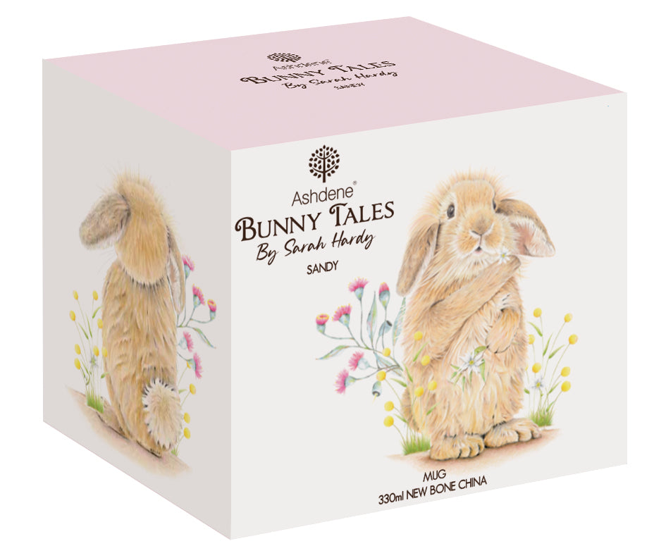 Bunny Tales Tan Bunny Mug