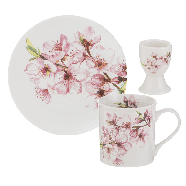 Aurielle Cherry Blossom Breakfast Gift Set