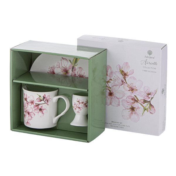 Aurielle Cherry Blossom Breakfast Gift Set