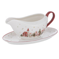 Hollybrook Gravy Boat & Saucer