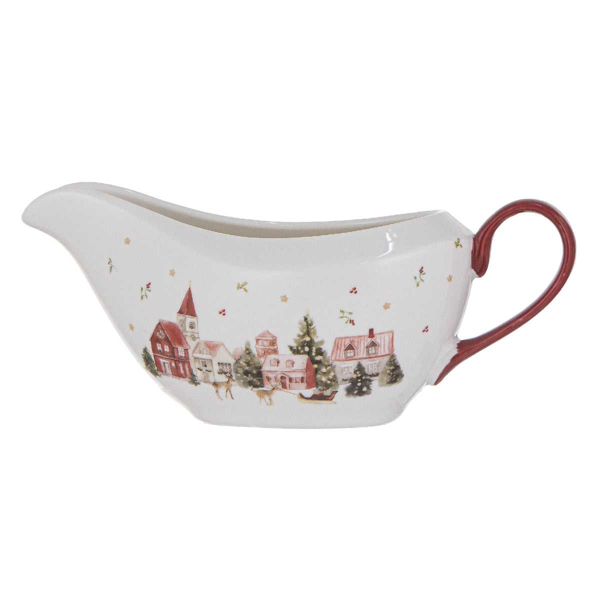 Hollybrook Gravy Boat & Saucer