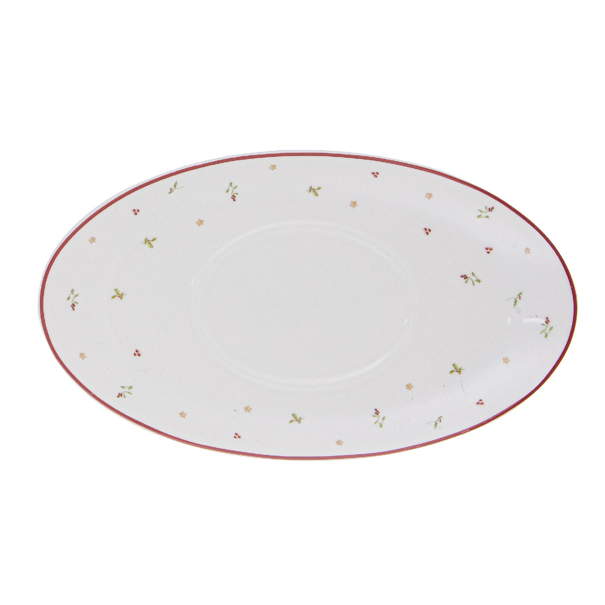 Hollybrook Gravy Boat & Saucer