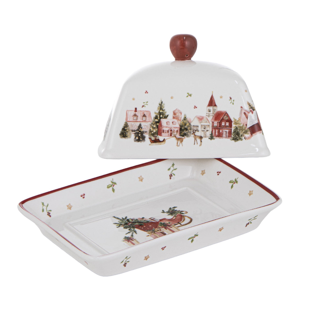 Hollybrook Butter Dish 