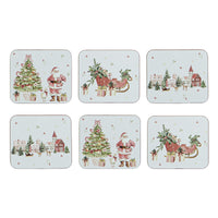 Hollybrook 6pk Coasters 