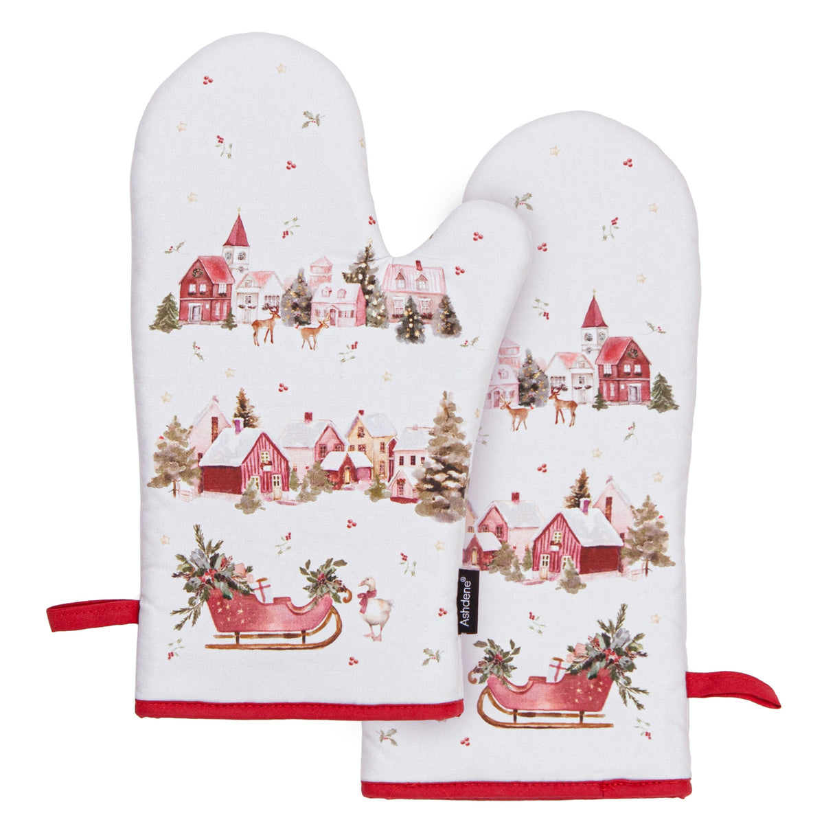 Hollybrook 2pk Tree Oven Mitt