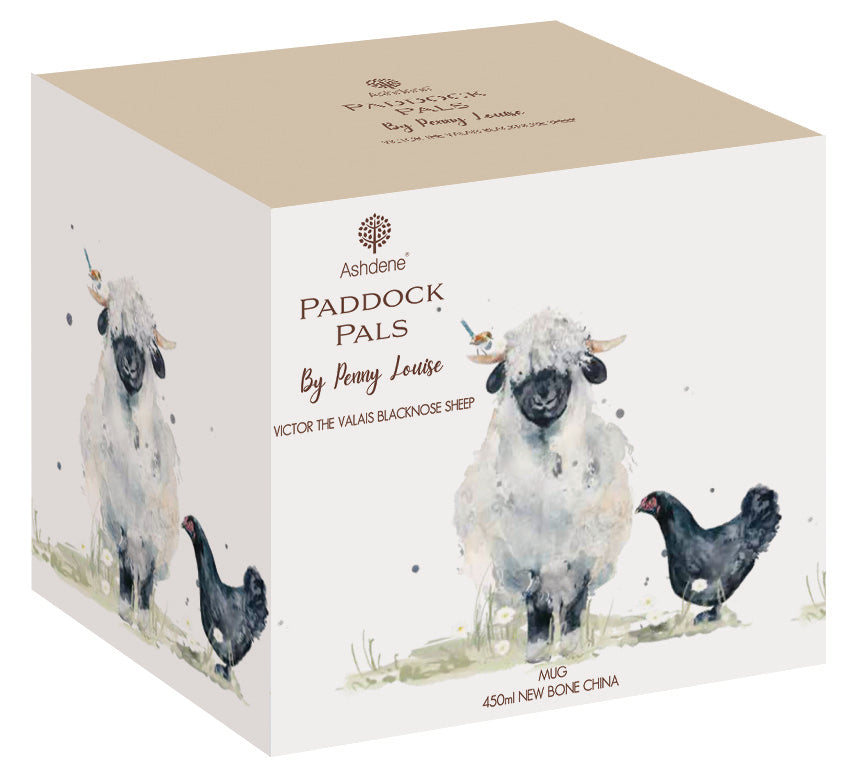 Paddock Pals Mug - Victor The Valais Blacknose Sheep