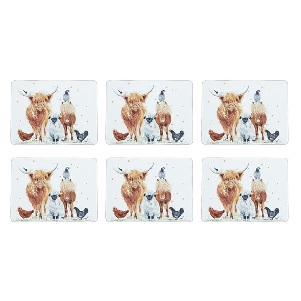Paddock Pals 6pk Placemats