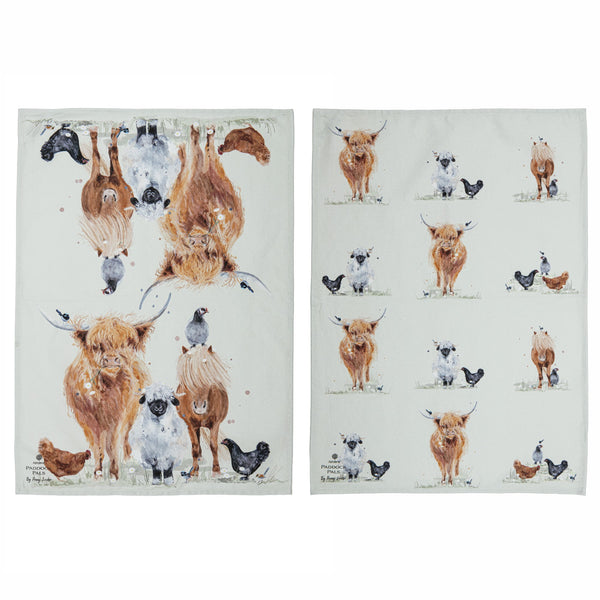 Paddock Pals 2pk Teatowels 