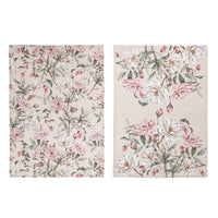 Raspberry Rose 2pk Teatowels