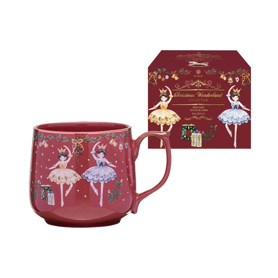 CHRISTMAS WONDERLAND MUG BALLERINAS 