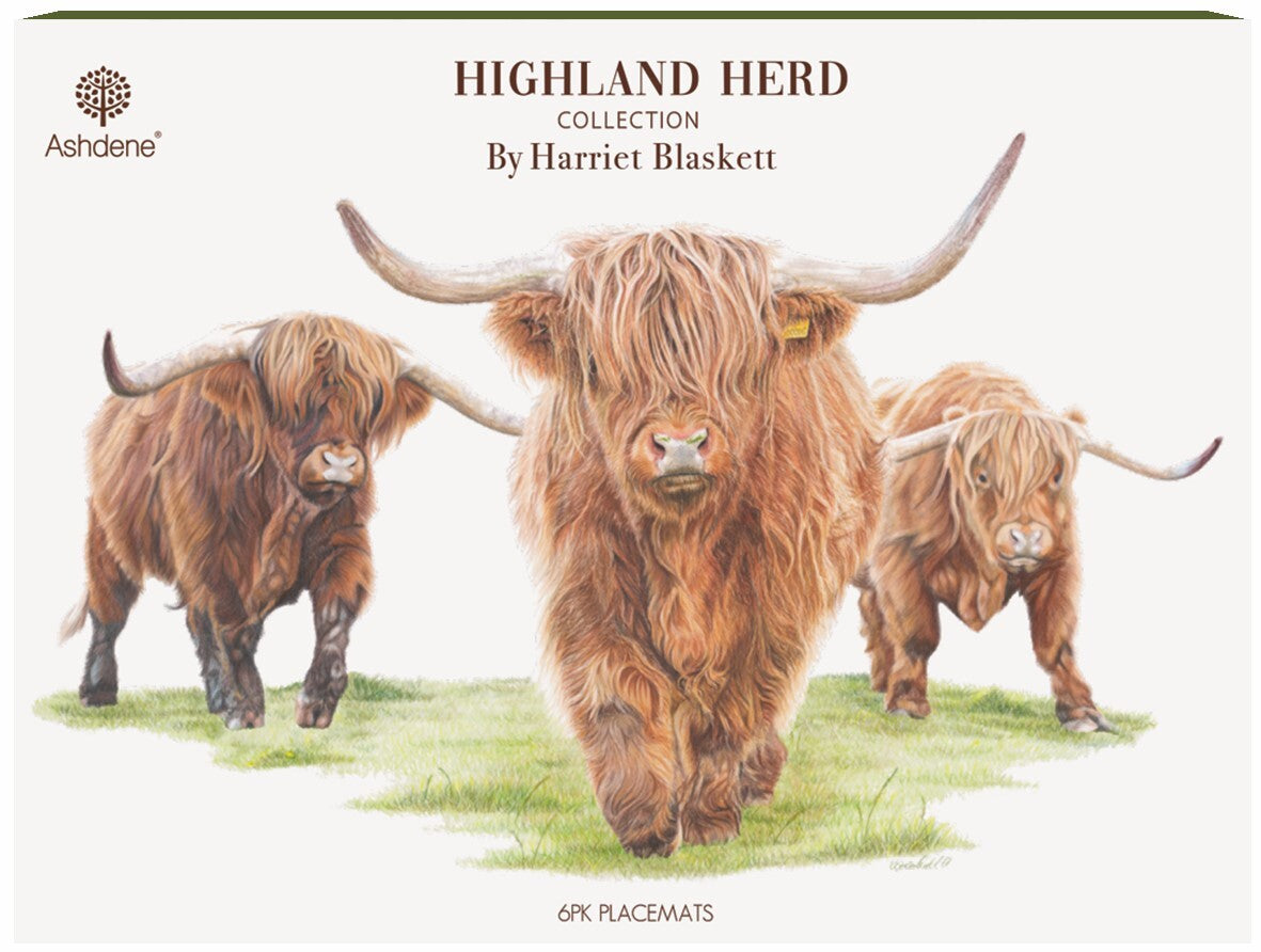 PLACEMATS HIGHLAND HERD