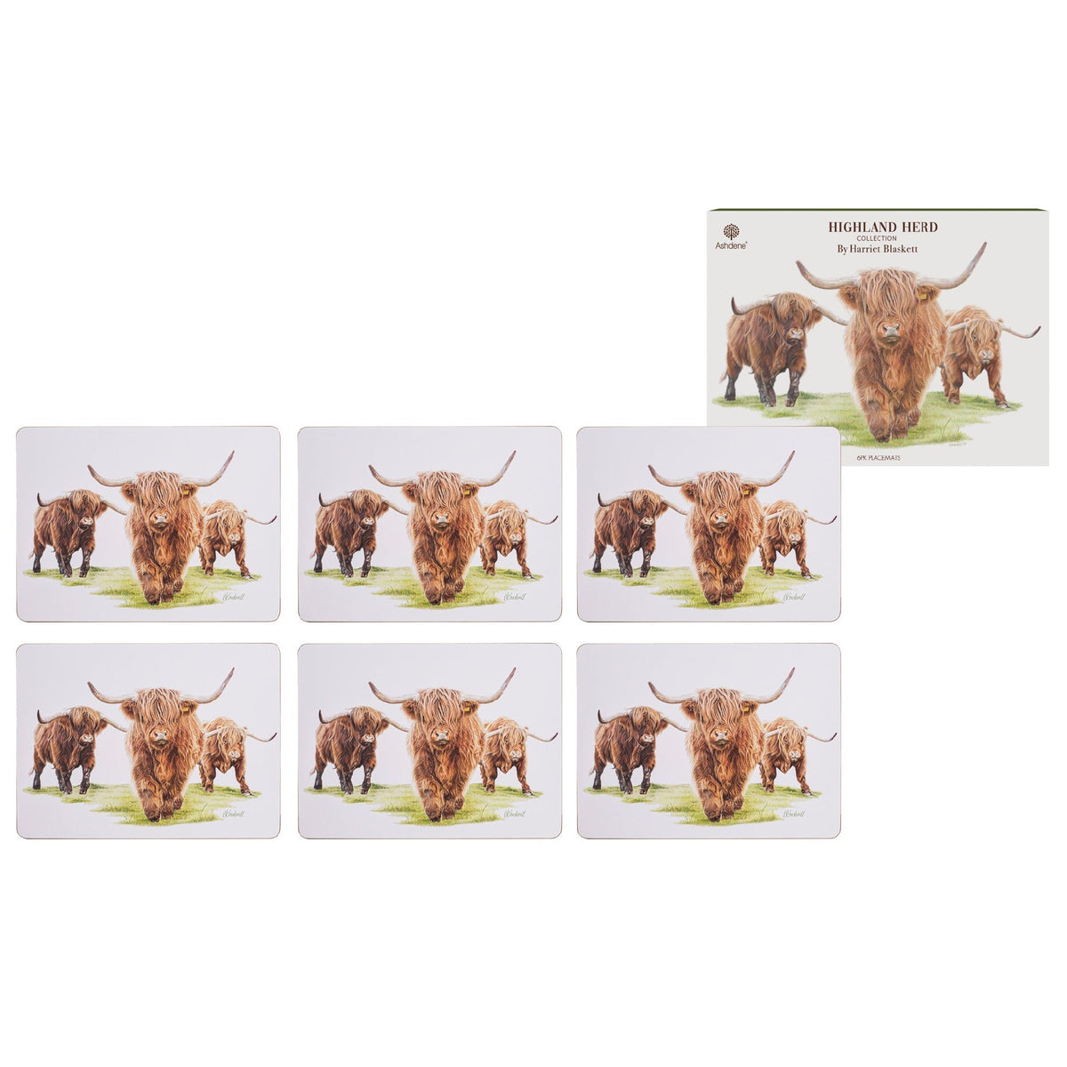 PLACEMATS HIGHLAND HERD