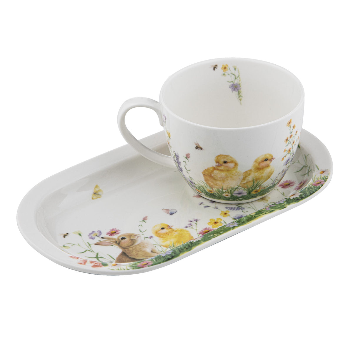 Sweet Meadows Mug & Plate Set