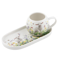 Sweet Meadows Mini Hug Mug & Plate Set 