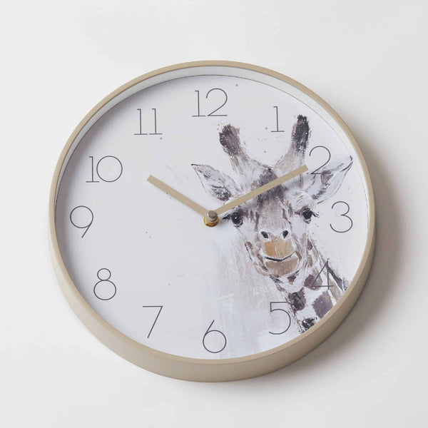 CLOCK KIDS JEFFERY GIRAFFEE