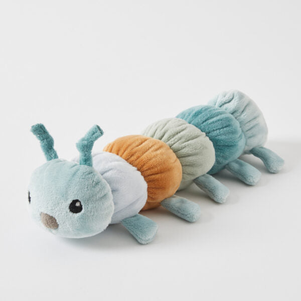 Jiggle & Giggle Caterpillar Cooper Rattle Blue 