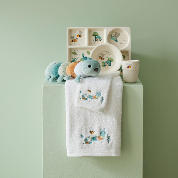 Jiggle & Giggle Caterpillar Cooper Rattle Blue 