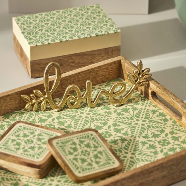 Love Sculpture Gold