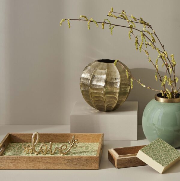 Love Sculpture Gold