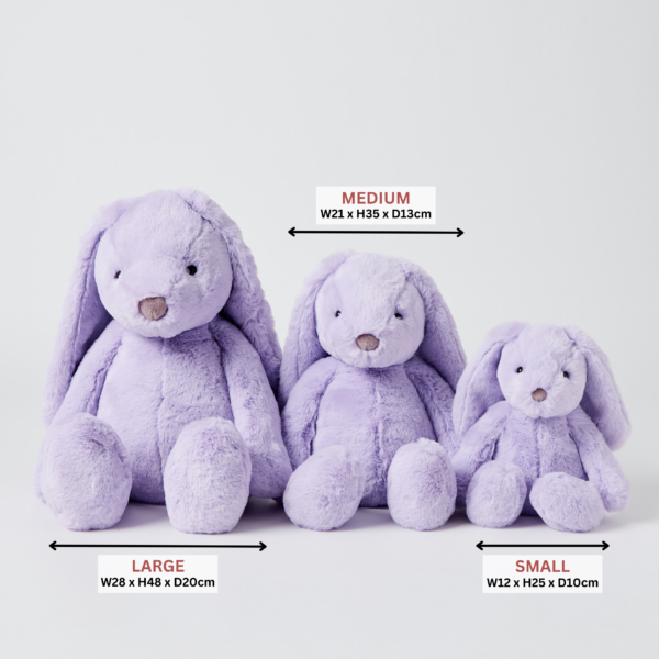 Jiggle & Giggle Bunny Lilac Small 