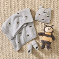 Jiggle & Giggle Baby Beanie Honey Bee Knitted 