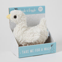Jiggle & Giggle Duck Plush Pull Along