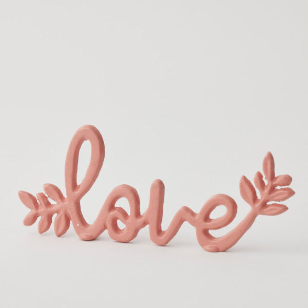 Love Sculpture Pink