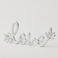 Love Sculpture Silver 