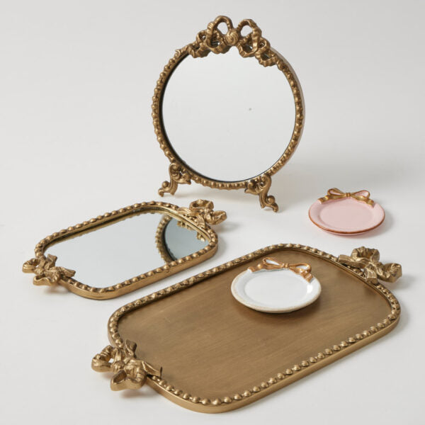 Babette Trinket Plate White 