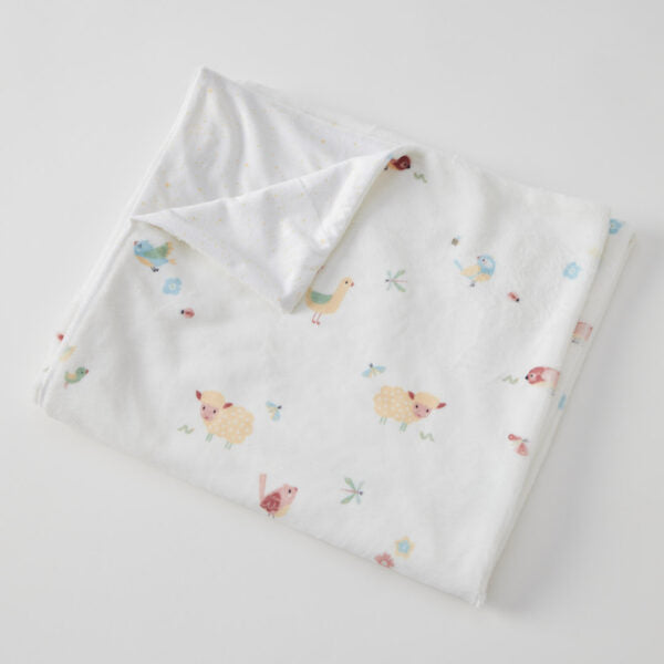 Jiggle & Giggle Birdy Soft Fleece Blanket 