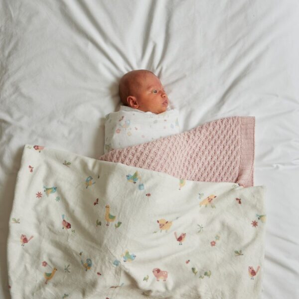 Jiggle & Giggle Birdy Soft Fleece Blanket 