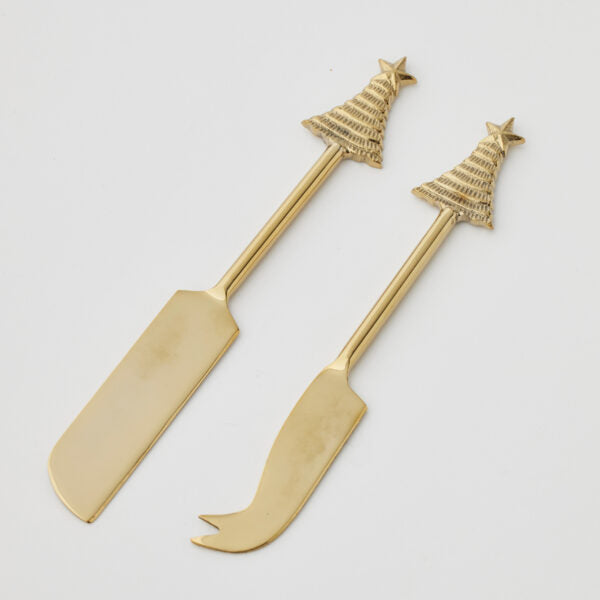 Enchanted Forest Cheese Knives Set Of 2