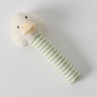 Jiggle & Giggle Stripe Duck Rattle 