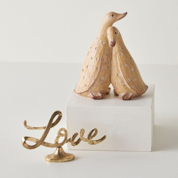 Little Love Sculpture - Gold