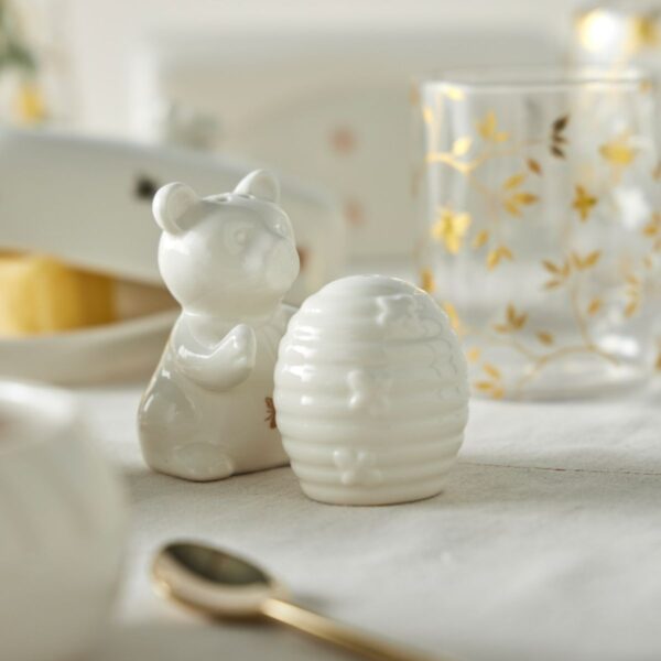 Beehive Honey To A Bear Salt And Pepper Shaker Set