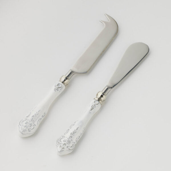 Heirloom Cheese Knife & Spreader Set Of 2