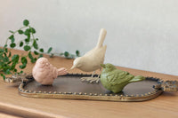 Finchy Sculpture - Olive