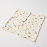 Jiggle & Giggle Barnyard Jersey Wrap